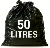 Sac poubelle 50L
