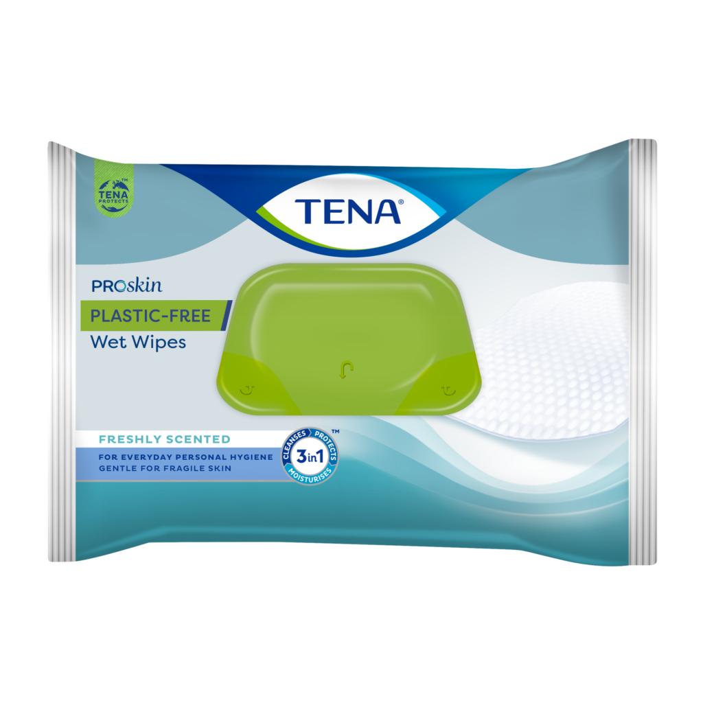 TENA Wet wipe 3 Plastic-free (48 lingettes)