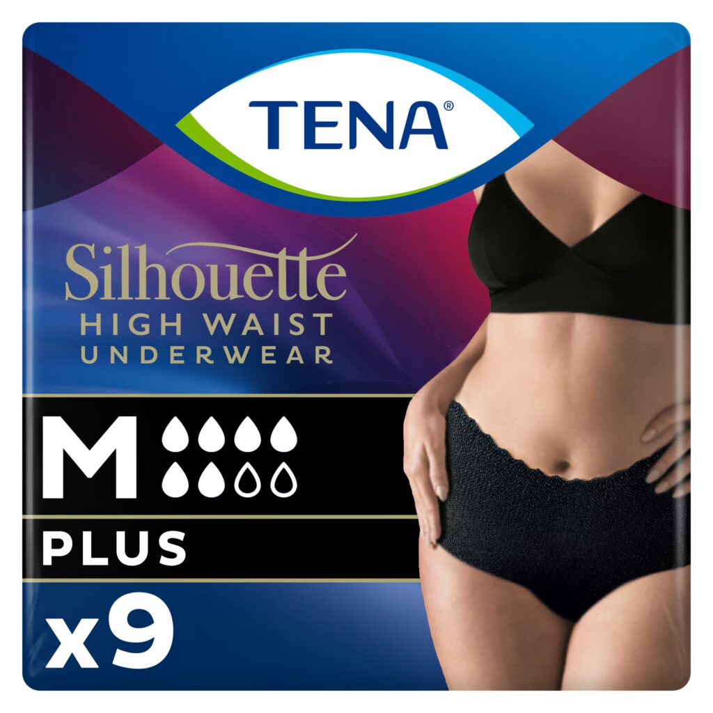 TENA Silhouette Plus  Noir Taille Haute M