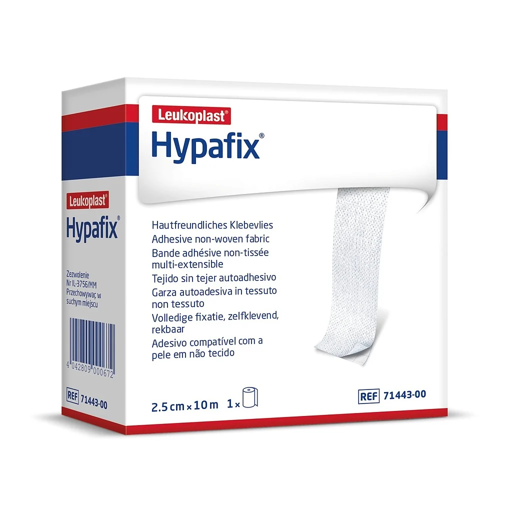 Sparadrap Hypafix multi-extensible blanc - 2.5 cm x 5 m