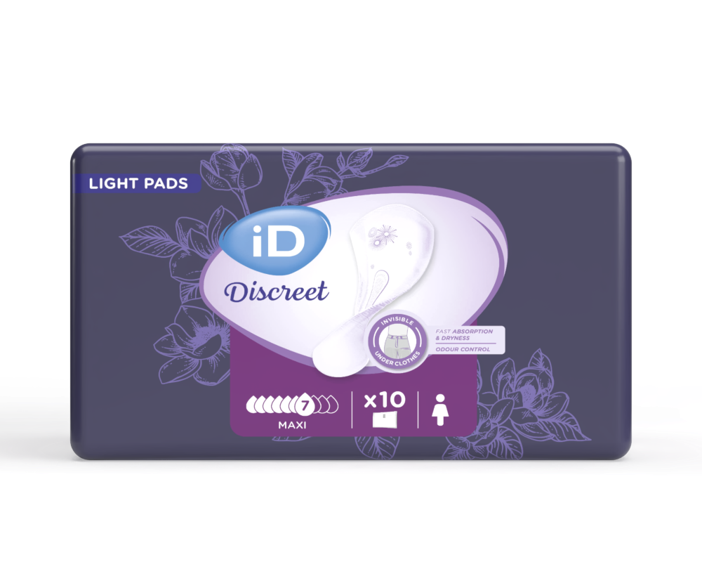 Ontex-ID Discreet light pads for women Maxi