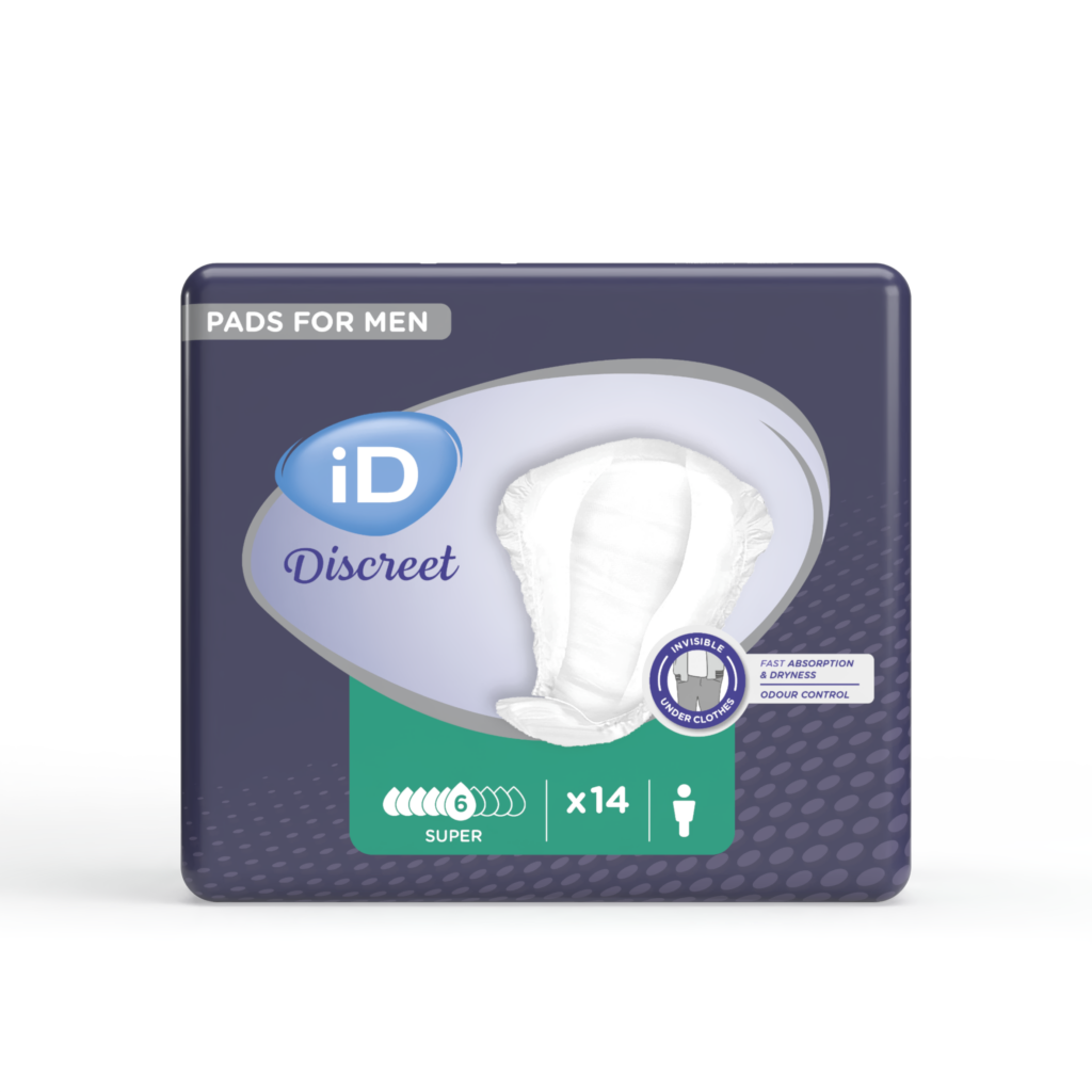 Ontex-ID Discreet light pads for men Super