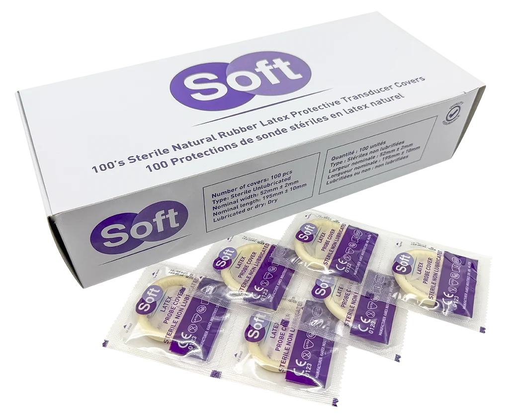 Protection de sondes stérile, latex, non lubrifiée - Boîte de 100