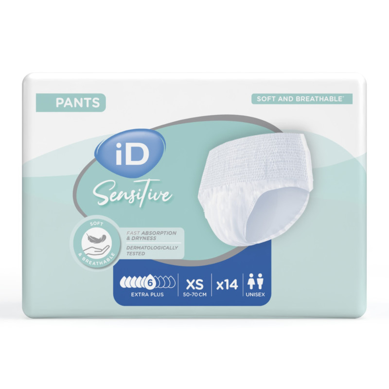 Ontex-ID Pants Sensitive Extra Small Extra Plus