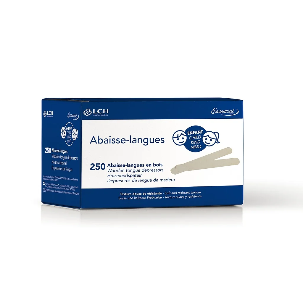 Abaisse-langue en bois